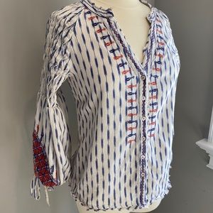 Sundance Catalog Boho Top PXXS